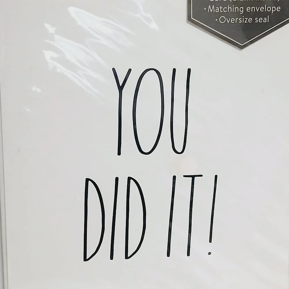 Rae Dunn Graduation Cards with Envelopes